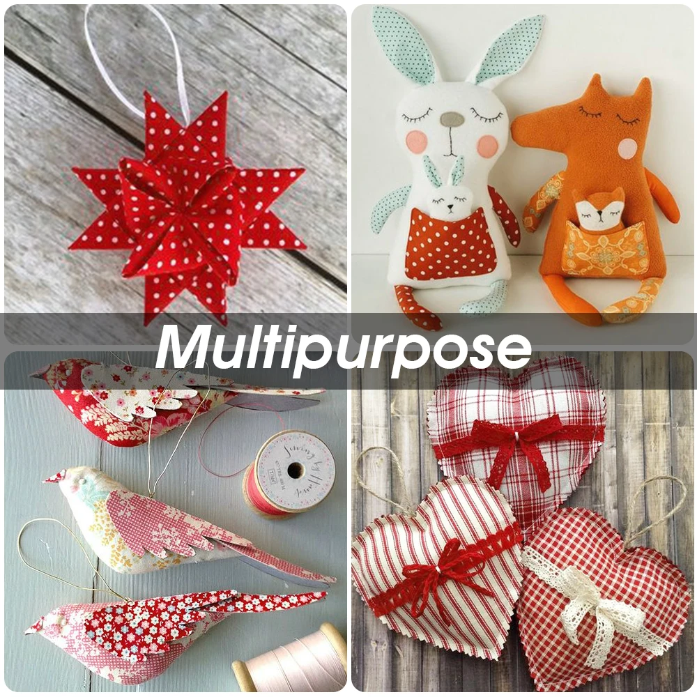 7PCS 50cmx50cm Хлопок Лоскутное ткани Шитье Простыня платье Изготовление