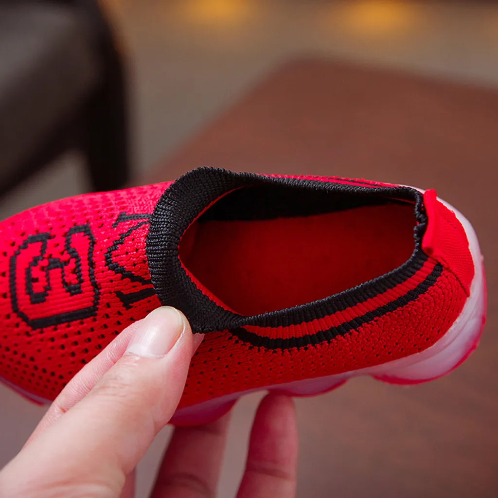 Детская розовая обувь для девочек повседневная отдыха на открытом воздухе