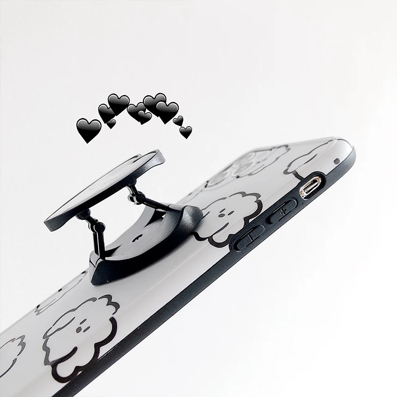 Милый складной держатель для телефона с надписью Love Griptok телефонная ручка iPhone 11