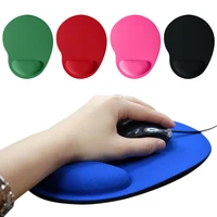 comfort wrist mouse pad mat gel anti slip rubber base comfort gaming mouse pad with wrist rest for laptop game computer pc