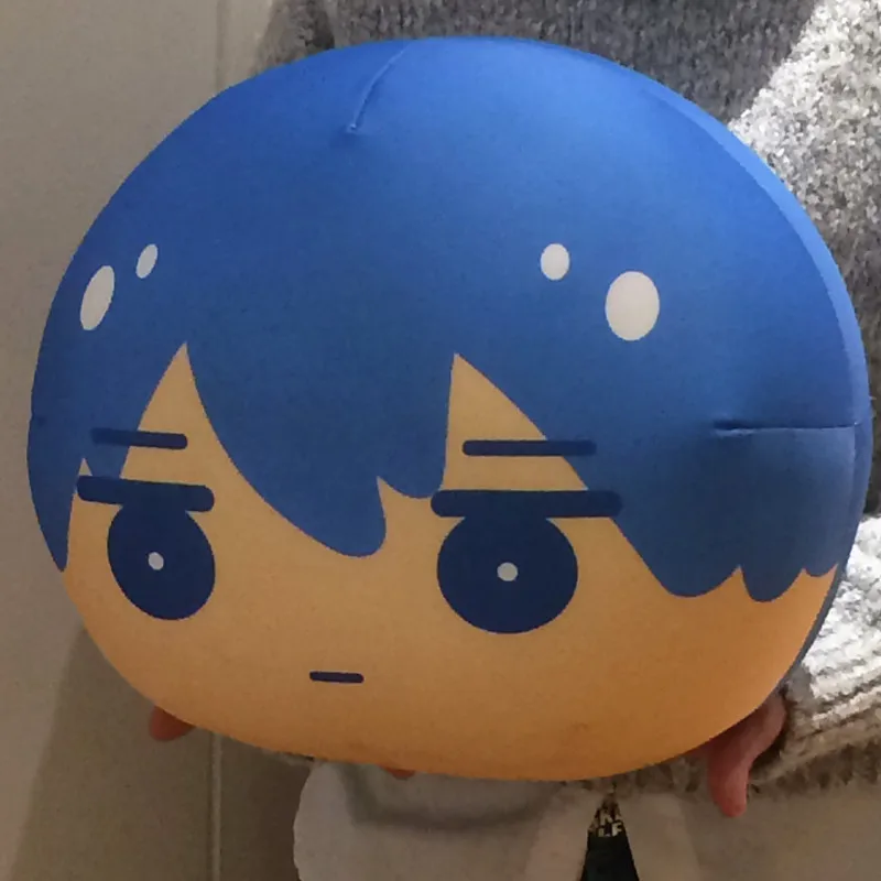 Аниме мультфильм бесплатно! Кукла-подушка Iwatobi кукла-пельмень подарок на