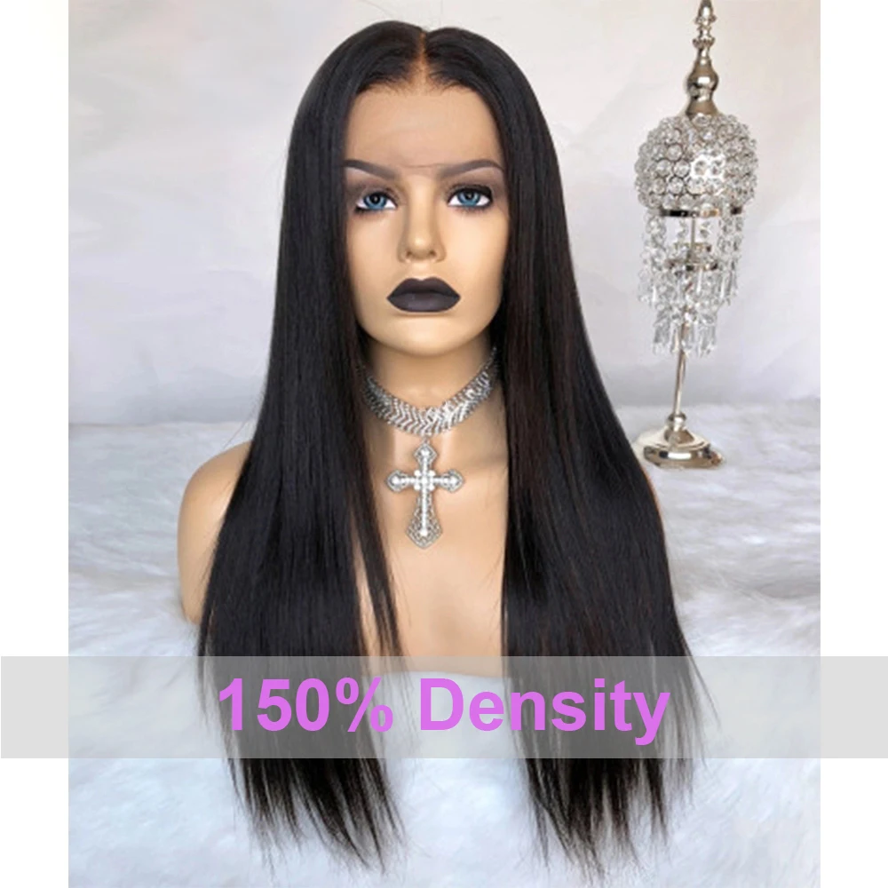 Накладные волосы на голову 13х6 накладные шнурке спереди невидимые узлы