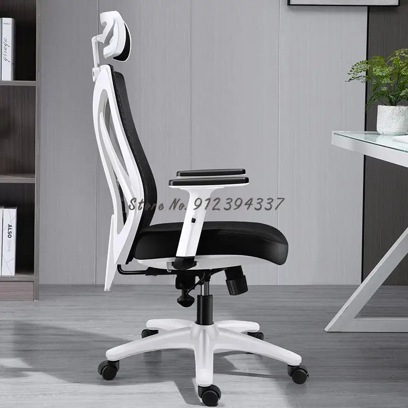 Компьютерное кресло домашнее эргономичное со спинкой офисное удобное с