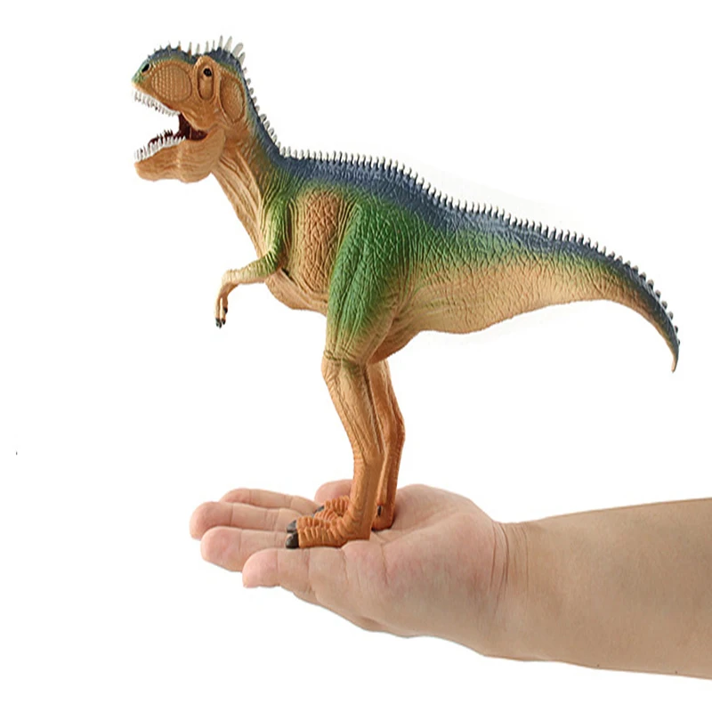 1 шт. 29 см красочные гиганотозавр динозавров для крупных Кудрей Размеры модели