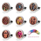 Новинка, ароматерапия, Съемный Деревянный автомобильный дефлектор, винтажный парфюм, эфирное масло, диффузор, подвеска