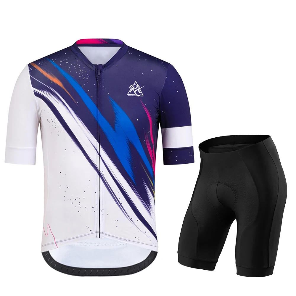 

2020 Rx Raudax Cycling Jersey Set Pro Team High Quality Summer Cycling Clothing Set Racing Sport Bicycle Jerseys Bike Uniform