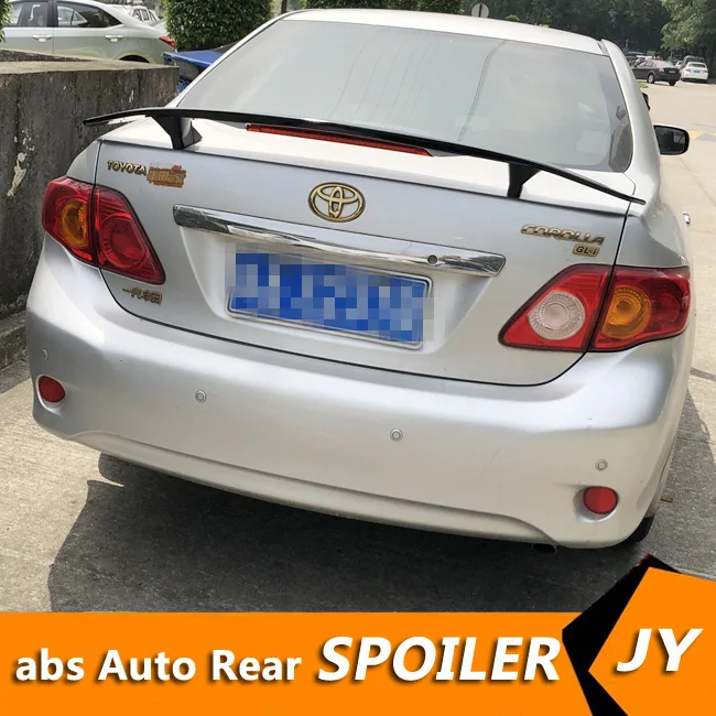 

Спойлер для Toyota Corolla 2003-2018, спойлер для Corolla TF, высококачественный материал из АБС-пластика, заднее крыло автомобиля, Праймер, цветной задний ...