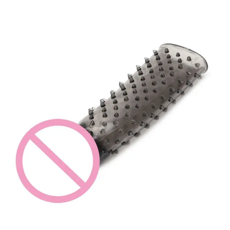 Силиконовый презерватив мужской удлинитель массажер для взрослых секс-игрушки