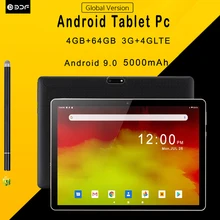 THE TABLET 10.1 Inch Android 9.0 Tablet Pc 4GB+64GB 3G Mobile Sim Card Phone Call tablet 10 inch tablet android 9.0 octa core pc