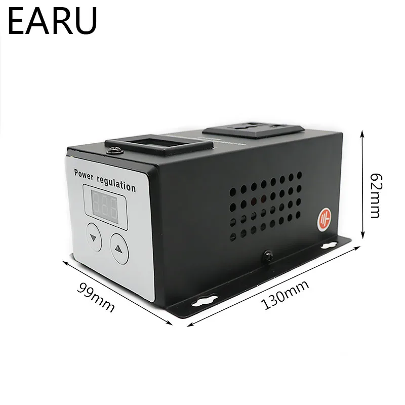 Электронный регулятор напряжения SCR переменный ток 0 220 В 10000 Вт светильник лятор