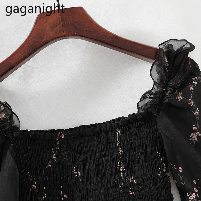 Gaganight элегантные черные вечерние модельные туфли для женщин Сезон лето осень