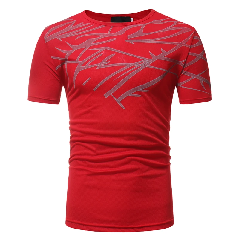 2021 новые летние мужские футболки с сеткой принтом ION коротким рукавом и круглым