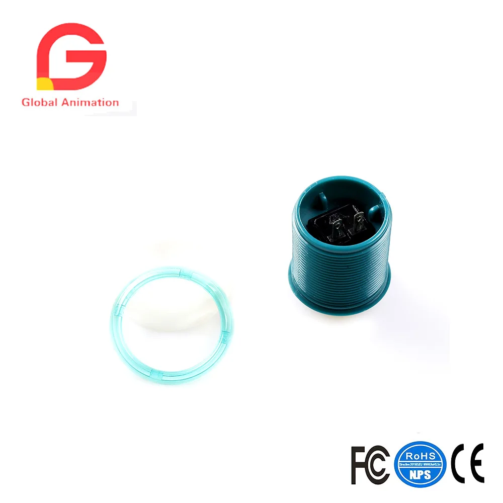 Аркадная игра набор сделай сам 8X аркадная кнопка с полупрозрачным ободом +