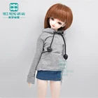 Аксессуары для кукол BJD подходит для 30-45 см 14 16 MSD MK YOSD кукольная толстовка, джинсовые шорты, спортивная обувь