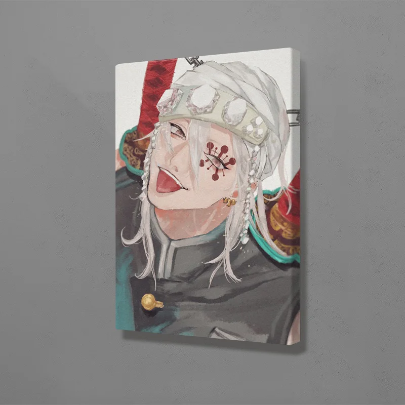 Tengen Uzui Demon Slayer Kimetsu no Yaiba настенная Художественная печать на холсте для украшения