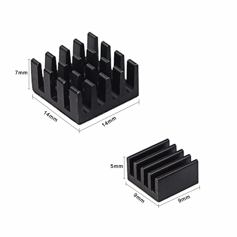 Радиатор для Raspberry Pi 3 4 B алюминиевый радиатор 3B + Plus 2 4B | Компьютеры и офис