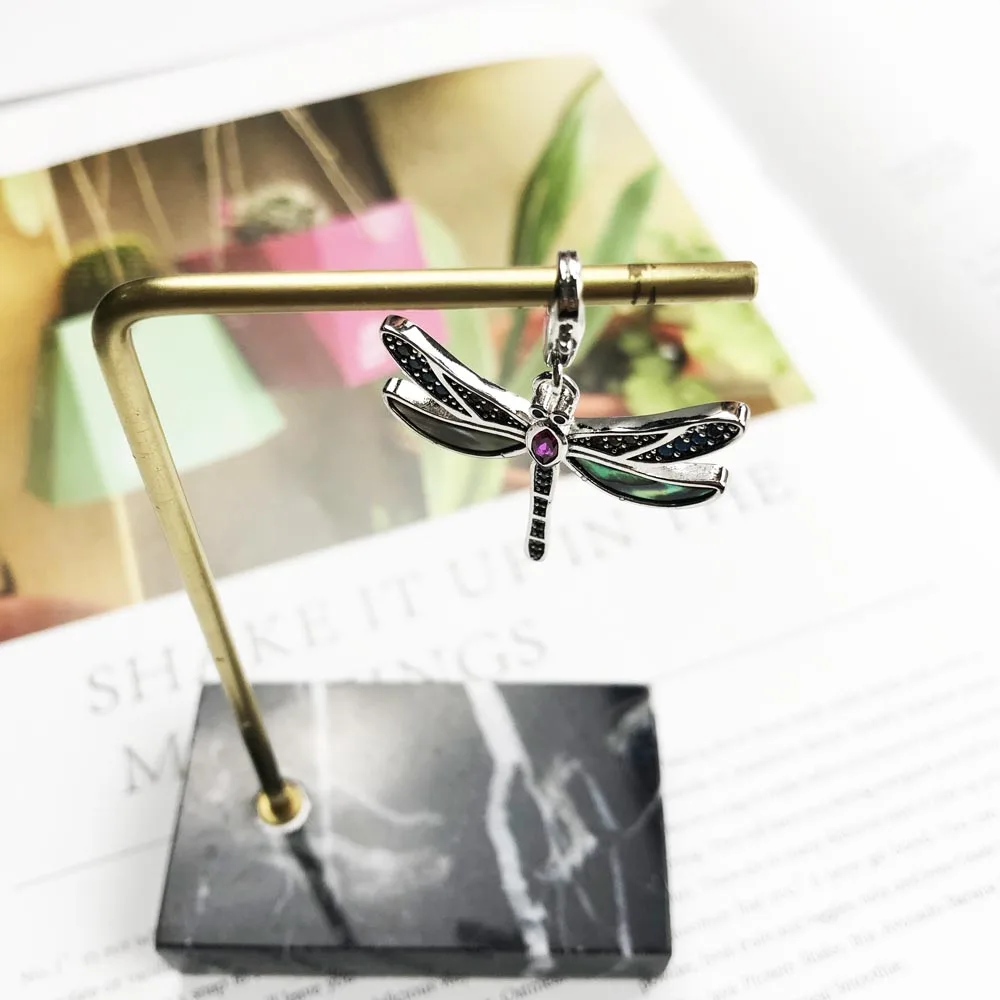 Красочная подвеска в виде стрекозы 2020 Весенняя мода новые винтажные ювелирные