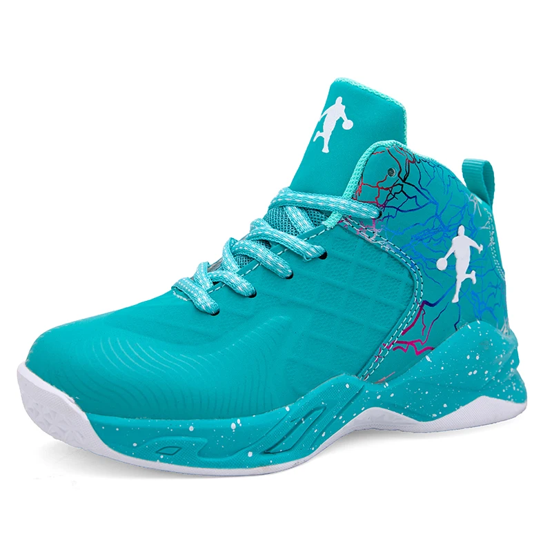 Basketball Boys Sneakers Children Shoes For Kids Girls Casual Running Trainers Footwear Lace-up Outdoor Fashion | Детская одежда и