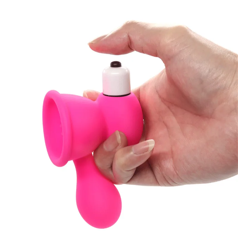 Силиконовые соски присоски вибратор груди увеличитель клитора стимулятор