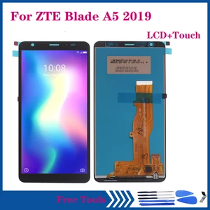 original for zte blade a5 2019 lcd display touch screen digitizer assembly for zte a5 2019 screen mobile phone repair parts free global shipping