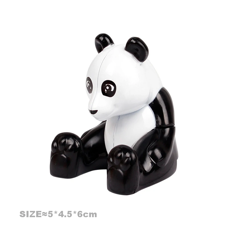 Блоки для Детского конструктора тигр Лев медведь панда | Игрушки и хобби