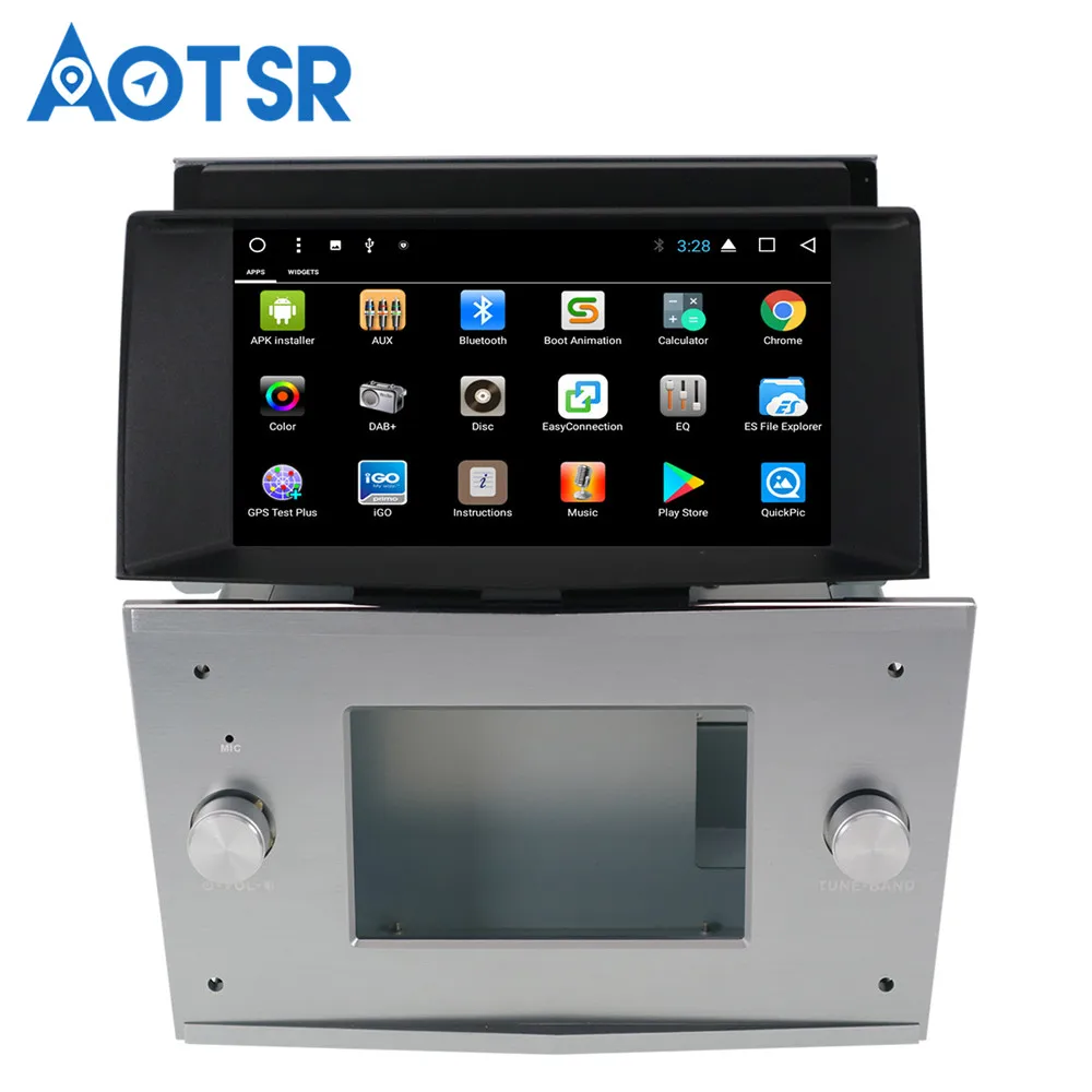 Автомобильный dvd-плеер на Android 10 4 ГБ 64 GPS-навигация головное устройство стерео для