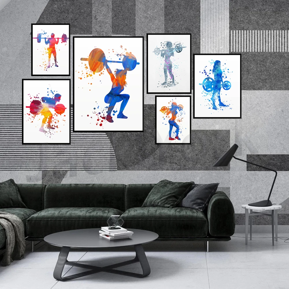 

Weightlifter print, Deadlifter poster, Bodybuilding art, Home gym decor, Weight lifter gift, Weights art sport, Sports prints