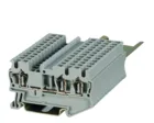 ST3-1.51X2 двойная пружинная Клеммная колодка Din Rail Безвинтовой Коннектор ST Электрический Проводник Quattro 1 в 2 Out 10 шт.