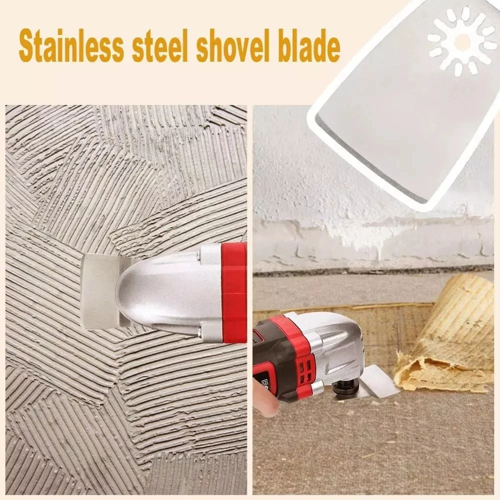 

108PCS Oscillating Multitool Saw Blade Kit Set for Renovator Power Tools for Fein Multimaster Dremel Electric Tools Accessories