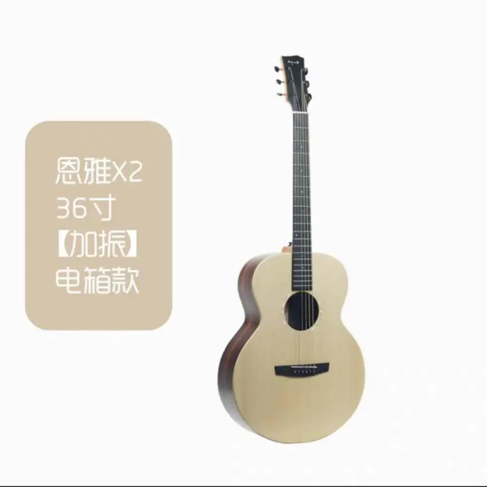 Enya EA X2/EQ 41 дюймов AJ гитары энгельман ель дерево акустическая гитара для игры в