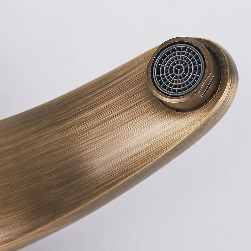 SDSN античный автоматический смеситель для ванной комнаты с датчиком раковины