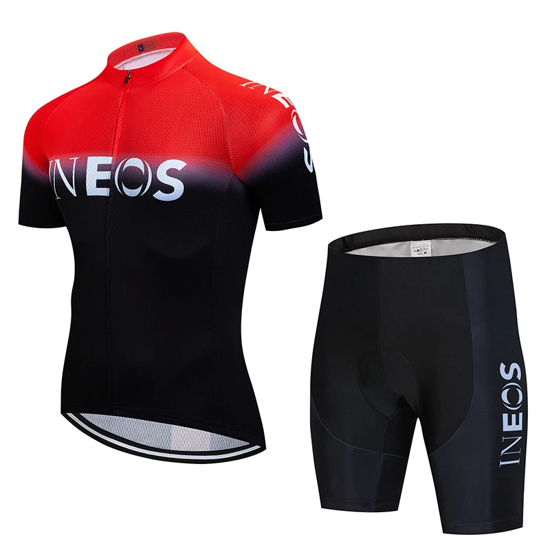 Мужская велосипедная майка 2020 Pro team INEOS летний комплект одежды для велоспорта