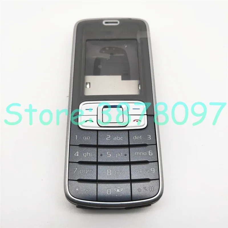 100% Оригинальный Корпус для Nokia 3109 3109C Передняя Лицевая панель рамка чехол задняя