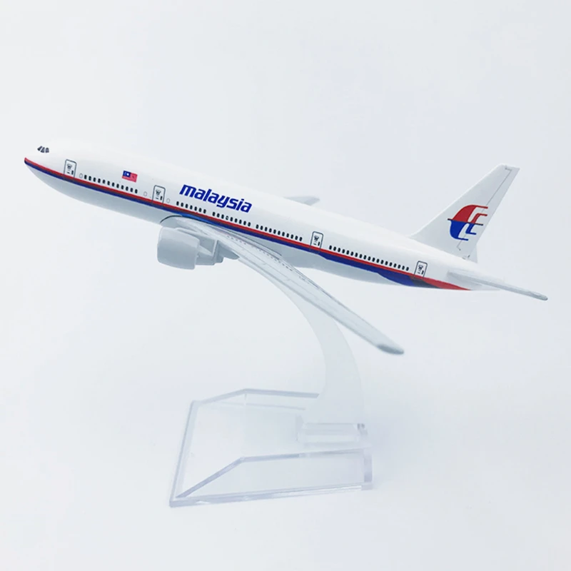 Модель самолета из сплава 16 см модель Боинг 777 авиакомпании B777 коллекционный