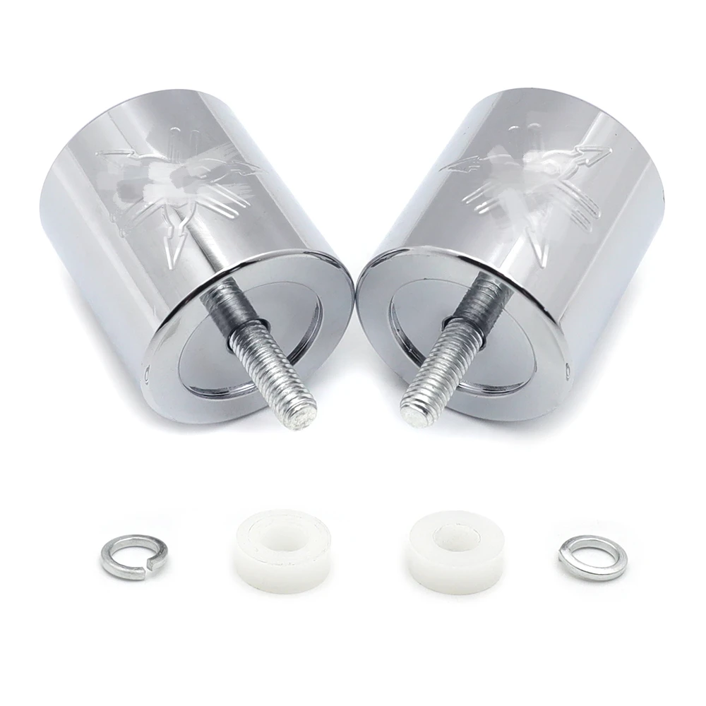 Ползунок на руль для Yamaha R1 1998 2012/R6 2006 Up/FJR1300 хромированный Afermarket бесплатная