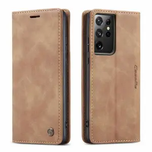 Flip Case For Samsung Galaxy S21 s20 ULTRA S7 edge s8 s9 s10 e s20 FE
4g 5g PLUS Etui Luxury Leather Phone Cover shell Coque bag