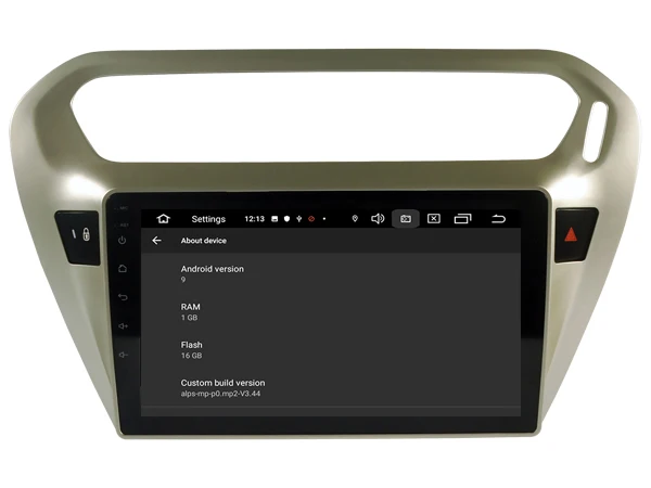 OTOJETA Android 9,0 плеер умный Автомобильный мультимедийный радио для 2013- peugeot 301 CITROEN gps навигация по Bluetooth магнитофон