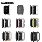 Гальванизированный полноразмерный чехол KARRBIN из ТПУ для часов Xiaomi Amazfit Pop Pro, Защита экрана для часов Midong Youth Edition