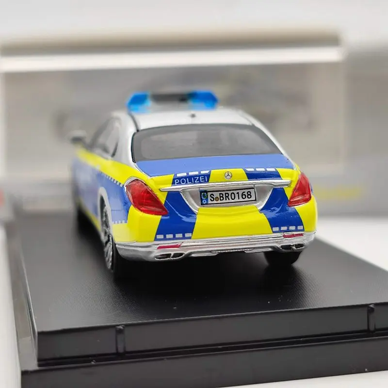 Master 1:64 для Maybach S-Class S600 Polizei литые модели подарки коллекционные игрушечные