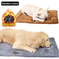 pet blanket dog bed self heating pet pads dog blanket cat bed pet thermal mat blanket winter thicken warm sleeping beds for pets