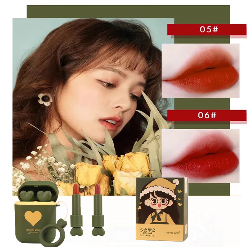 

Natural Velvet Matte Lipstick Set Waterproof Lasting Smooth Lipsticks Maquillaje Women Lip Tint Make Up Cosmetic Lip Balm Gift