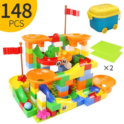 Детский конструктор гоночная трасса совместимый с Duploed|Блочные конструкторы| |