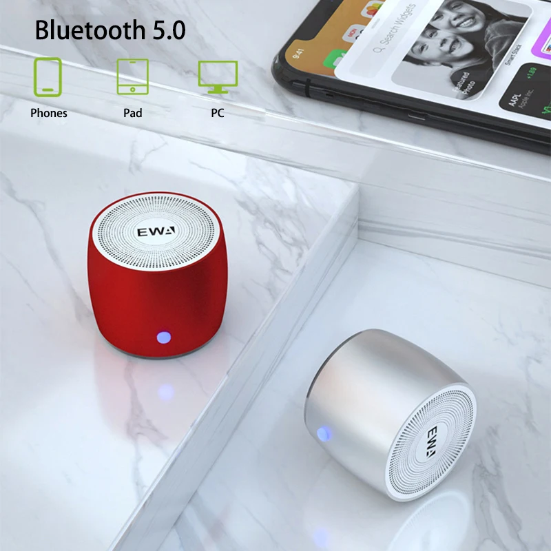 Bluetooth-Колонка EWA A103 металлическая портативная беспроводная | Электроника