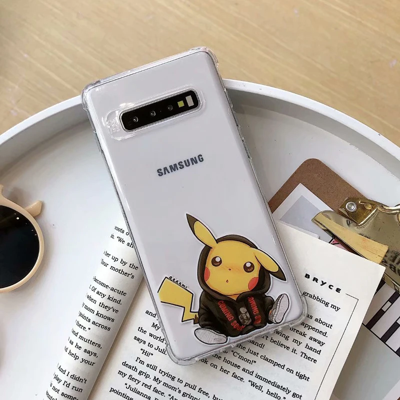 Противоударные Чехлы YHBBCASES с мультяшными животными для Samsung Galaxy S8 S9 S10 Plus Note 8 9 пары