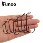 Крючок Bimoo из высокоуглеродистой стали, 60 градусов, 20 шт.