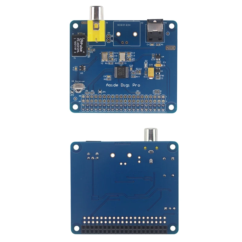 Raspberry Pi 4 AOIDE HIFI DiGi Pro цифровая звуковая плата расширения | Чехол из алюминиевого сплава для Raspberry Pi 4 модель 3B+/3B