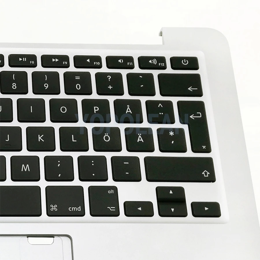 Шведская клавиатура Topcase верхний корпус Упор для рук Macbook Pro Retina 13 дюймов A1502 конец