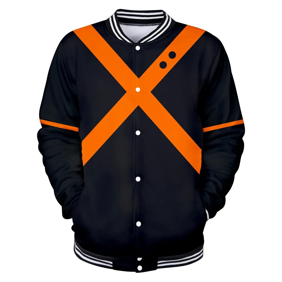 

Модные свитшоты с круглым вырезом в стиле аниме Моя геройская Академия Мидори изюку 3D бейсбольные свитшоты мужские/женские кардиганы с дли...