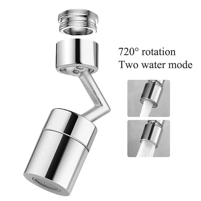 720 градусов вращение Универсальный всплеск фильтр кран разбрызгивающая головка
