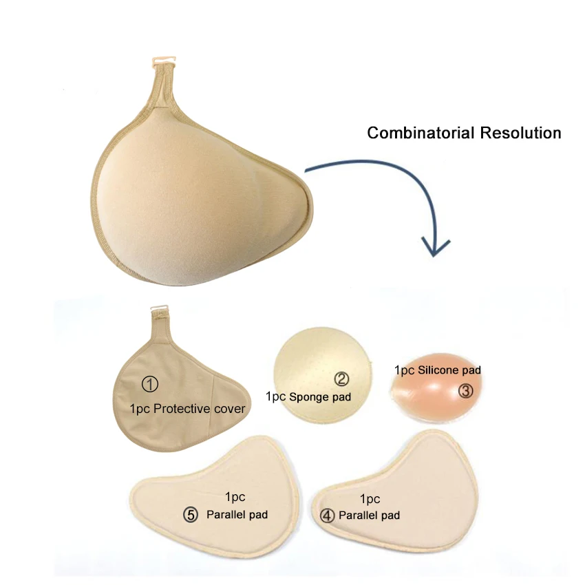 Новая спиральная искусственная губка для груди легкая сборочная силиконовая